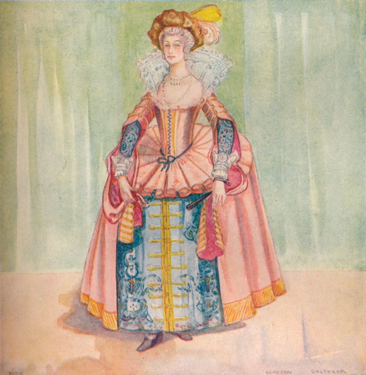 I. James Zamanının Bir Kadını, 1907 by Dion Clayton Calthrop