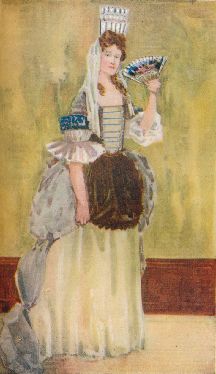 William ve Mary Zamanının Bir Kadını, 1907 by Dion Clayton Calthrop