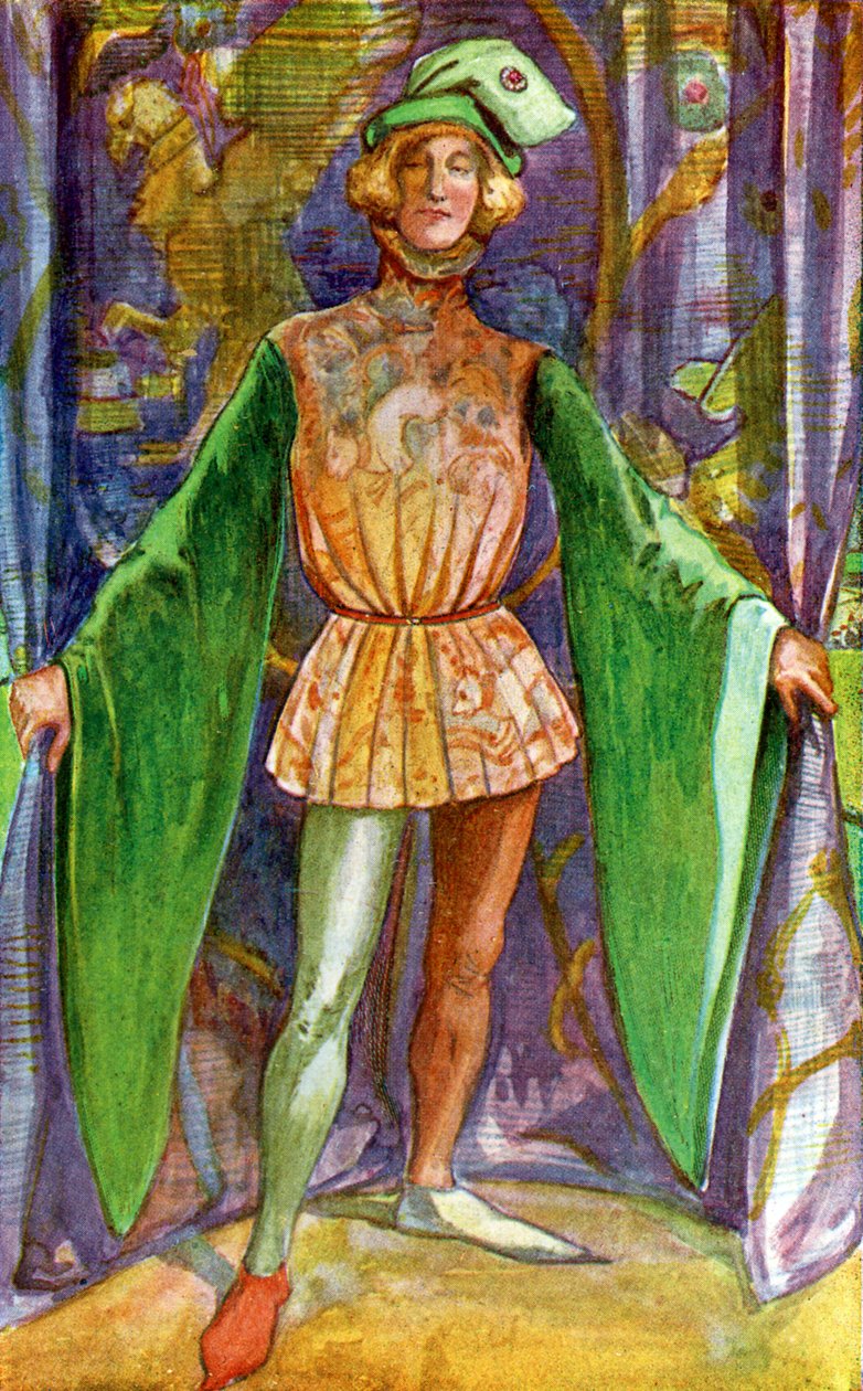 Man s costume in reign of Henry V (1413 -1422) by Dion Clayton Calthrop