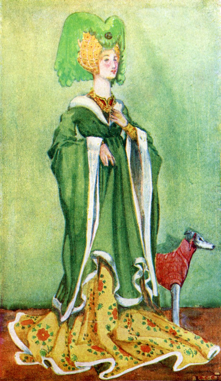 Imyambarire yumuntu ku ngoma ya Edward IV (1461- 1483) by Dion Clayton Calthrop