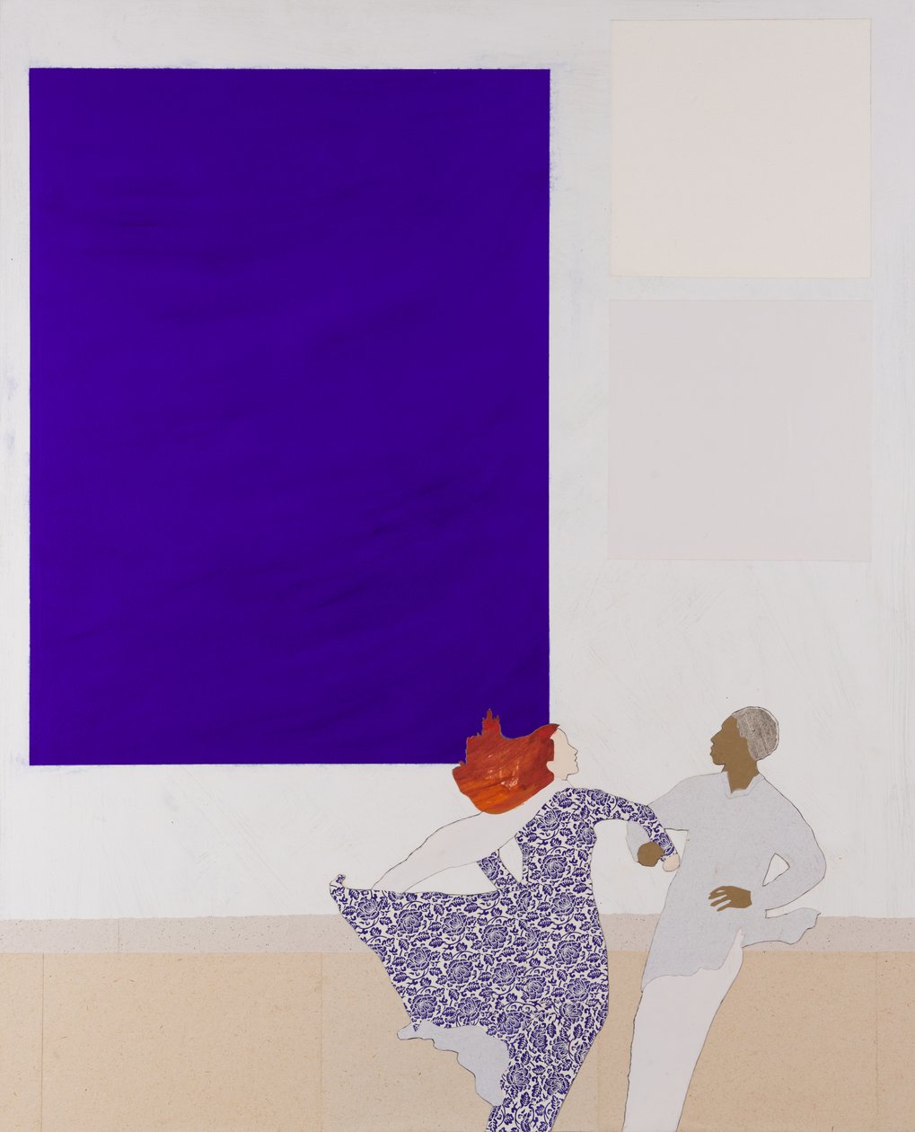 Klein Dans Etmeye İlham Veriyor, 2020 (kolaj) by Dione Verulam