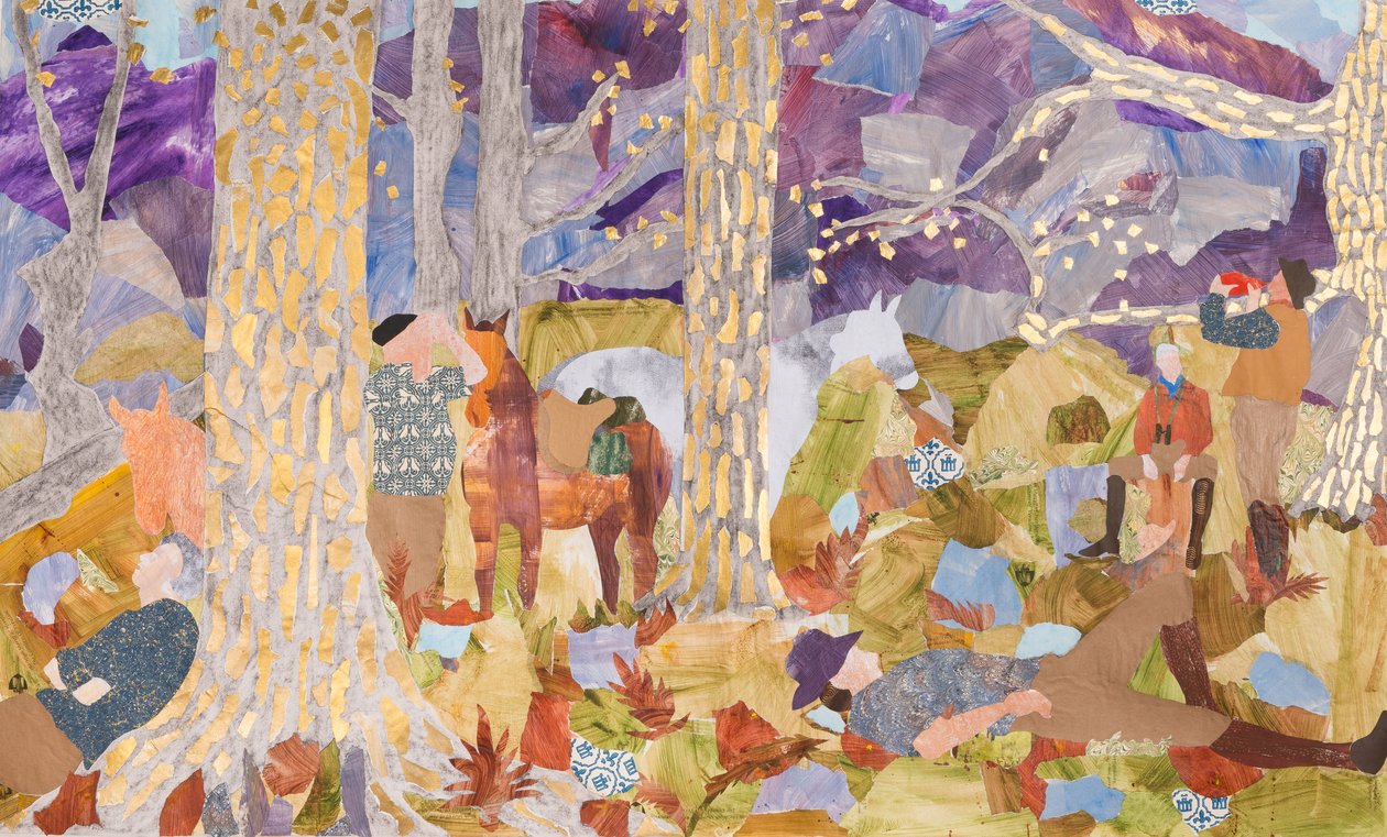 Çimlerin üzerinde Siesta, Pyrenee by Dione Verulam