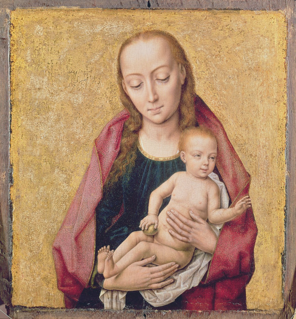 madonna ve çocuk by Dirck Bouts