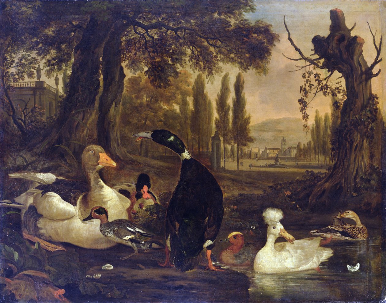 Water Birds  by Dirck Wyntrack