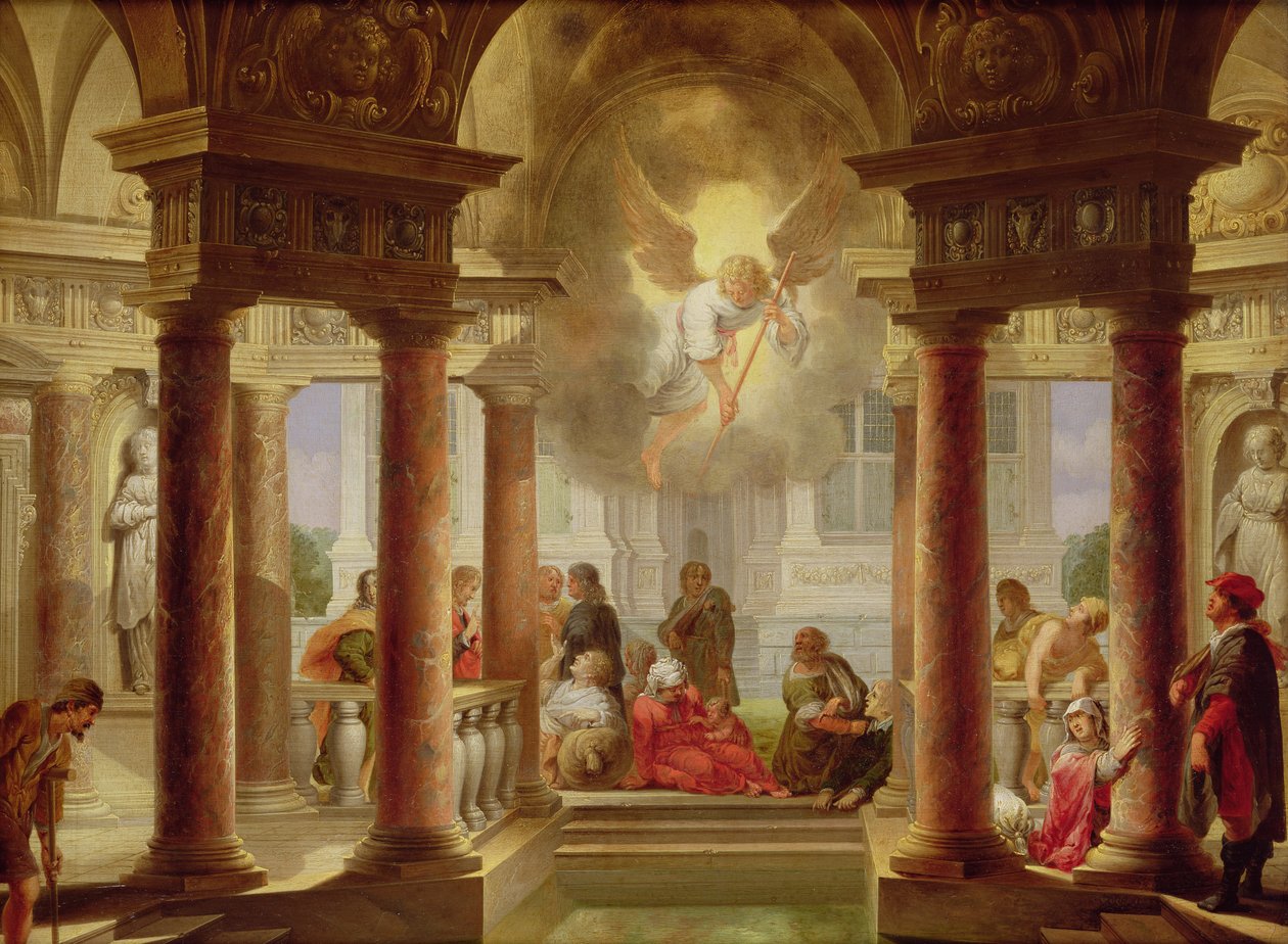 Bethesda Havuzu, 1645 by Dirck van Delen