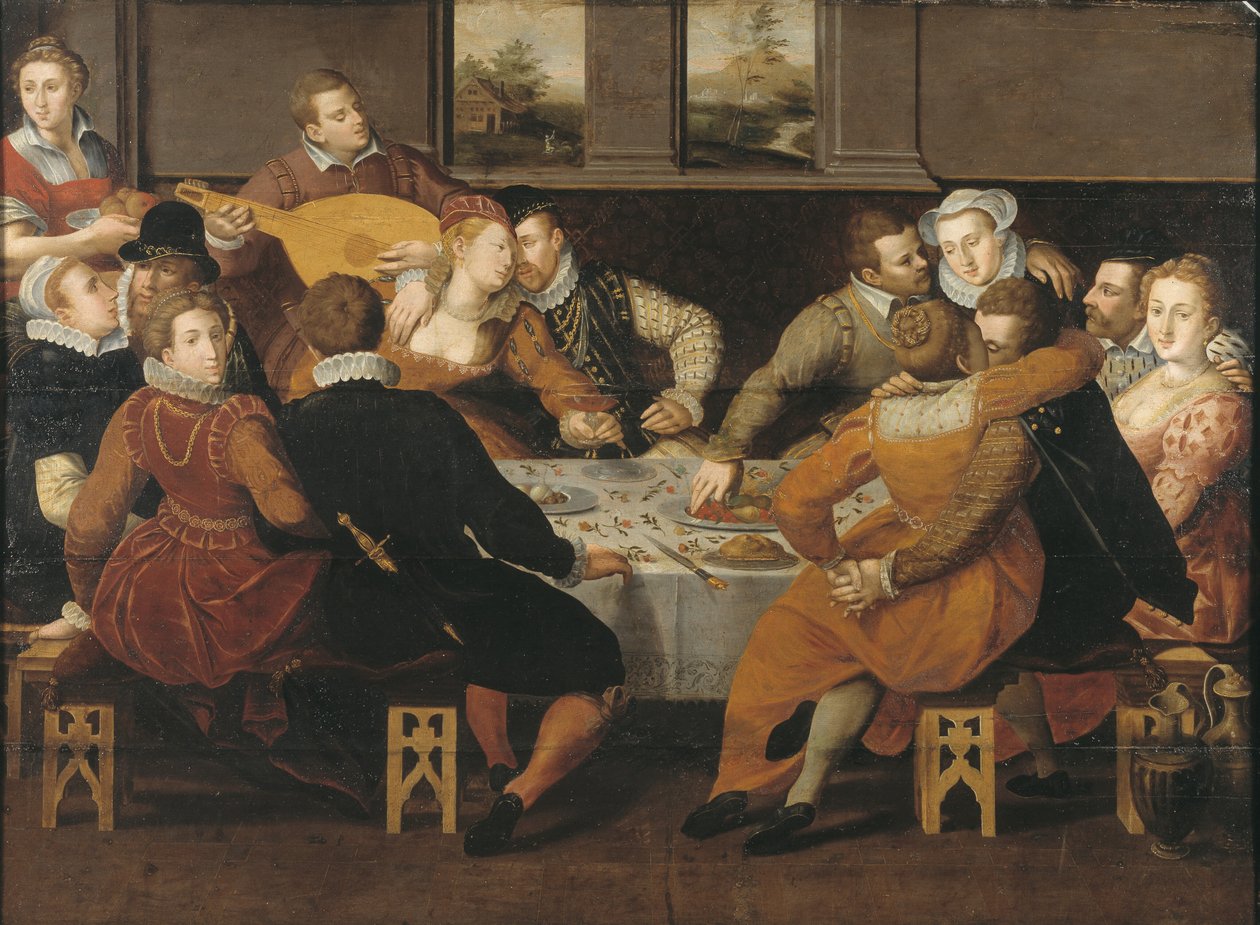 Kıyamet Günü Şaşıran Günahkar İnsanlık by Dirck Barendsz.