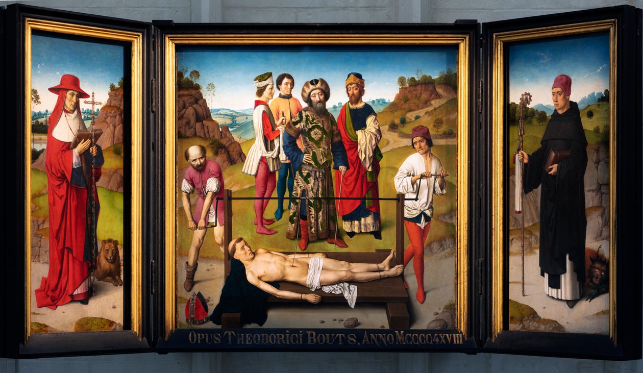 Bölge kilisesi (Aziz Peter Bölge Kilisesi). tablo. Dirk Maçları. Aziz Erasmus