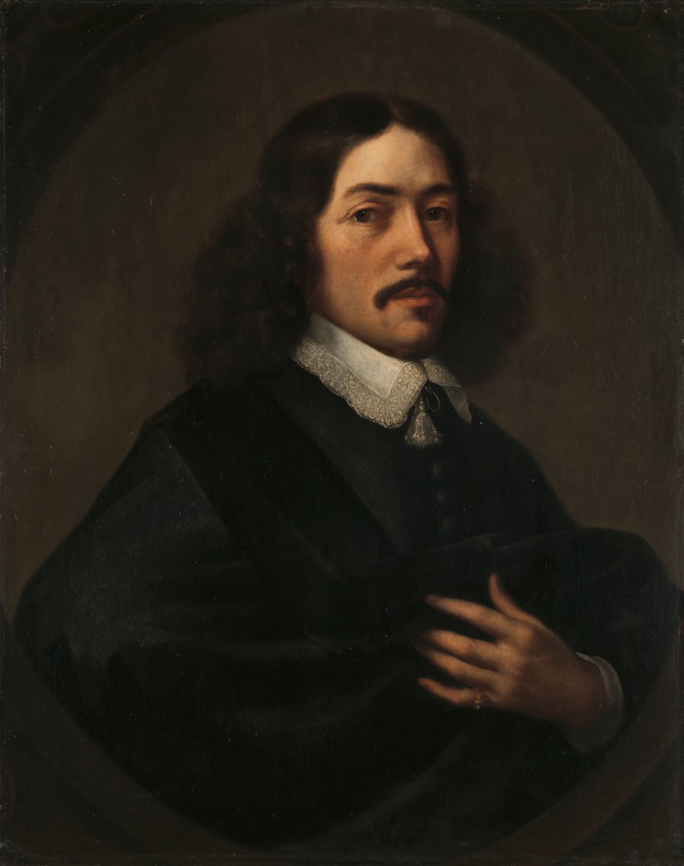 Bartholomeus Vermuyden (1616/17-1650) olduğu düşünülen Bir Adamın Portresi by Dirck Craey
