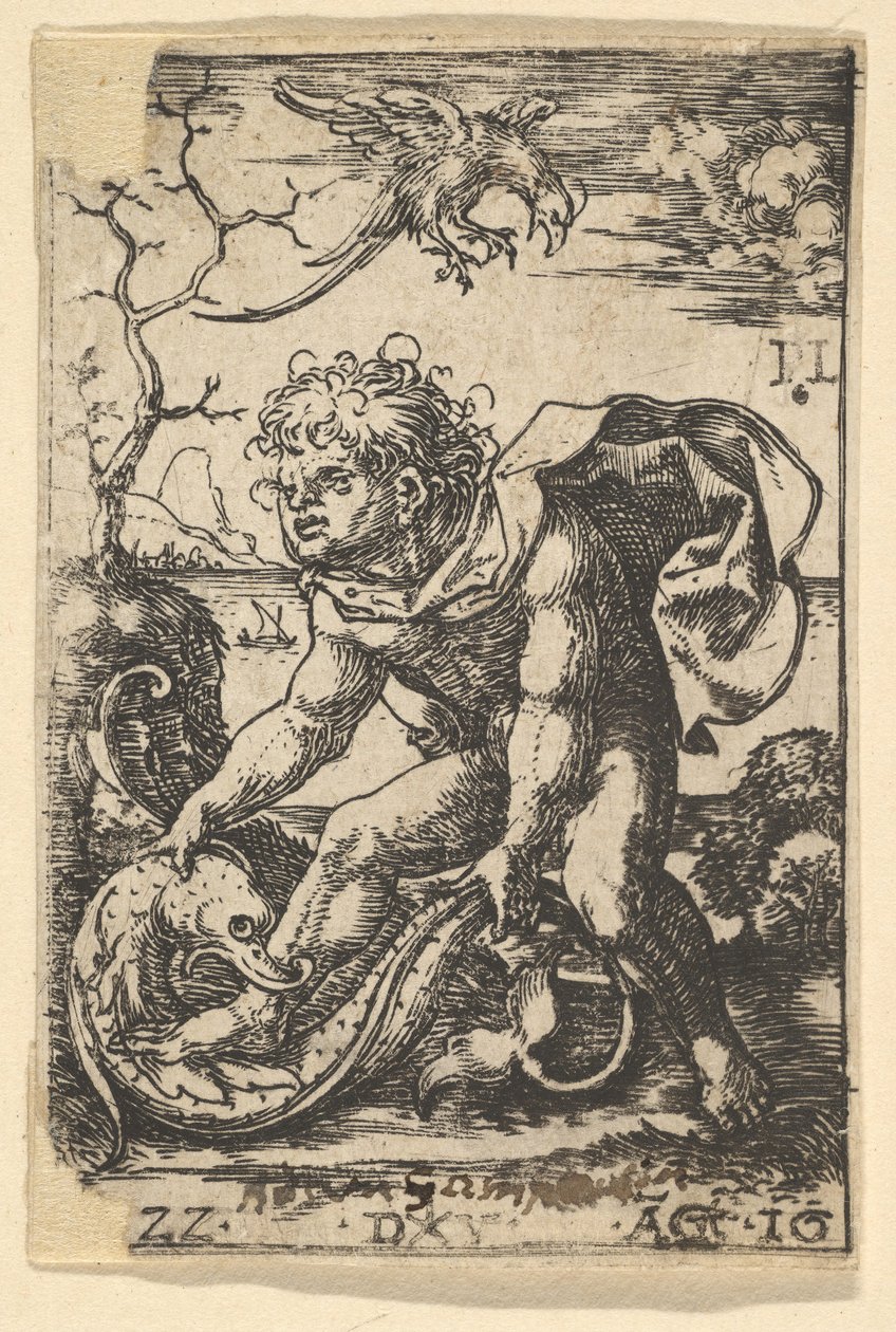 Balıklı Adam, 16 Ağustos 1522. by Dirck Vellert