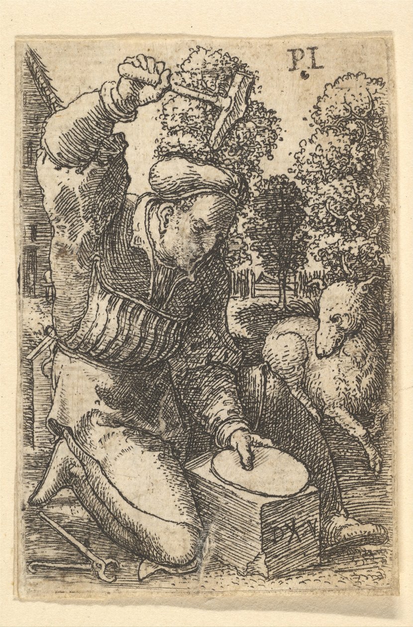 Smith, 1520-25. by Dirck Vellert