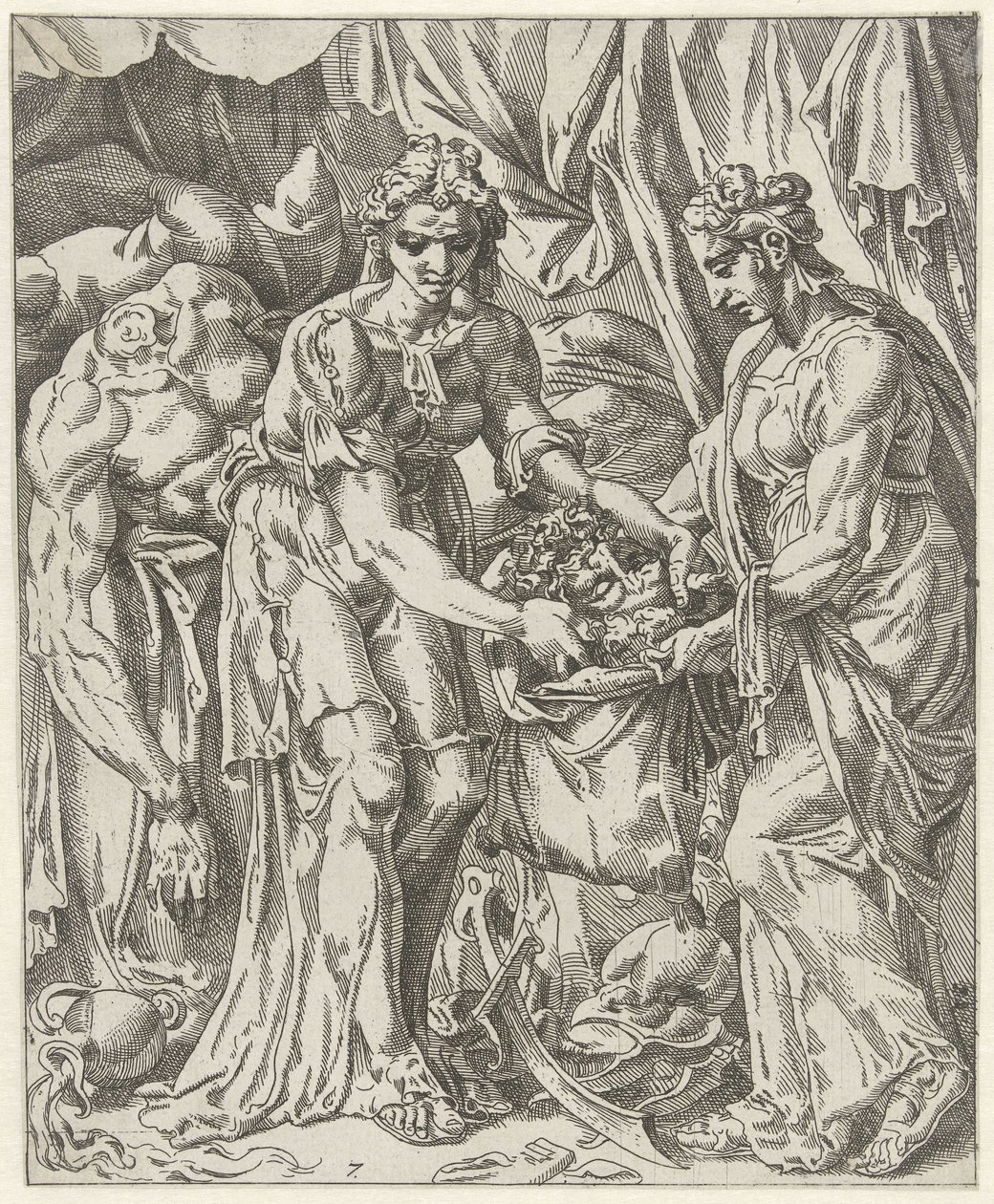 Judit, Holofernes