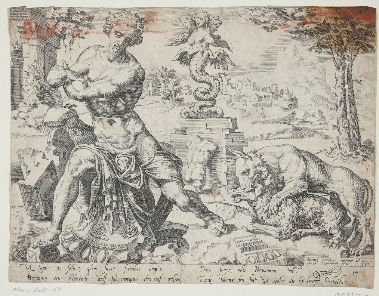 Bünyamin by Dirck Volckertsz. Coornhert