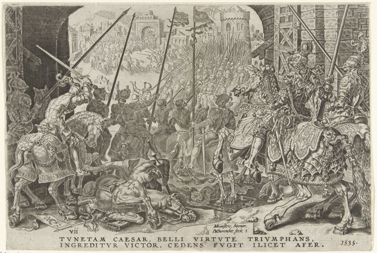 Inname van Tunus, 1535 Overwinningen van Karel V (dizi başlığı) Aziz Charles