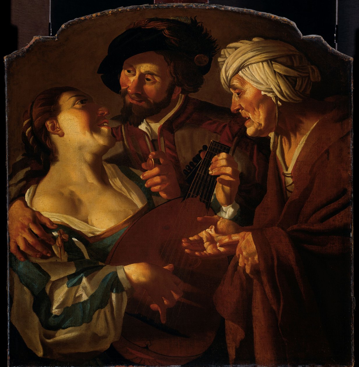 Procuress by Dirck van Baburen