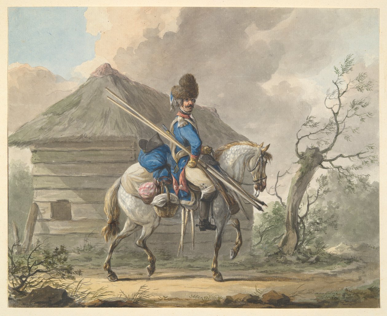 Grenadier Muhafızlarının Hollandalı Ejderhası by Dirk Langendijk
