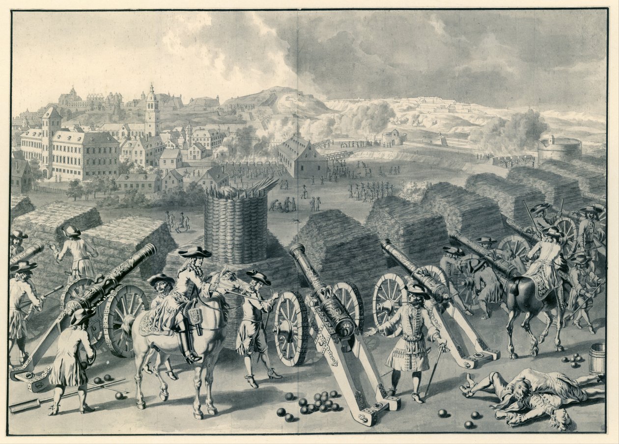 1695 Kuşatması sırasında Namur