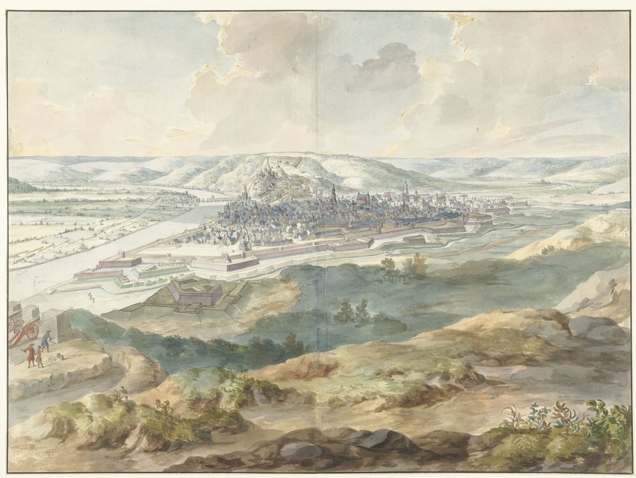 1695 Kuşatması sırasında Namur