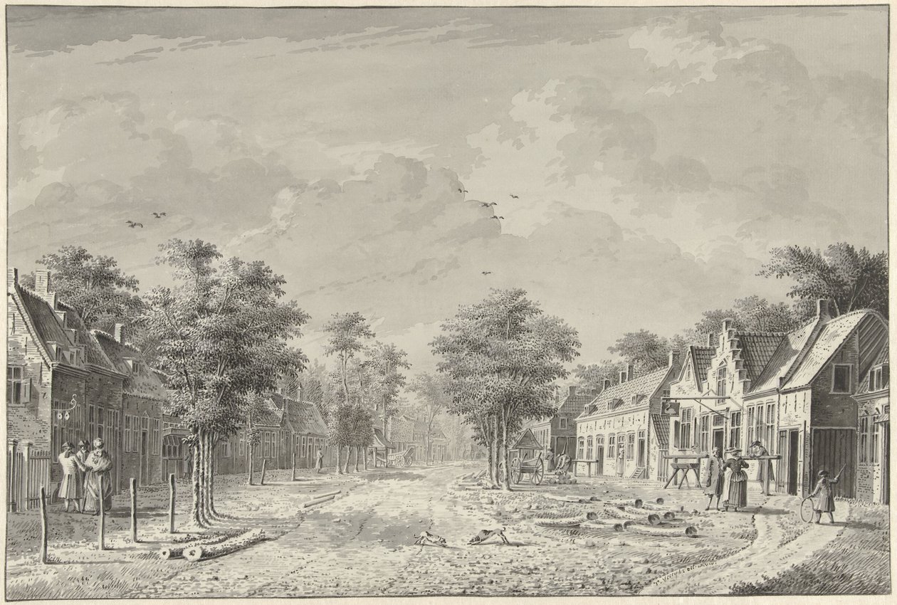 Köyün görünümü De Bilt by Dirk Verrijk
