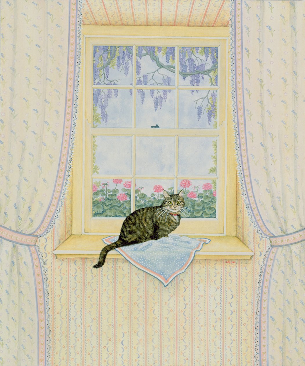 wisteria kedisi by Ditz