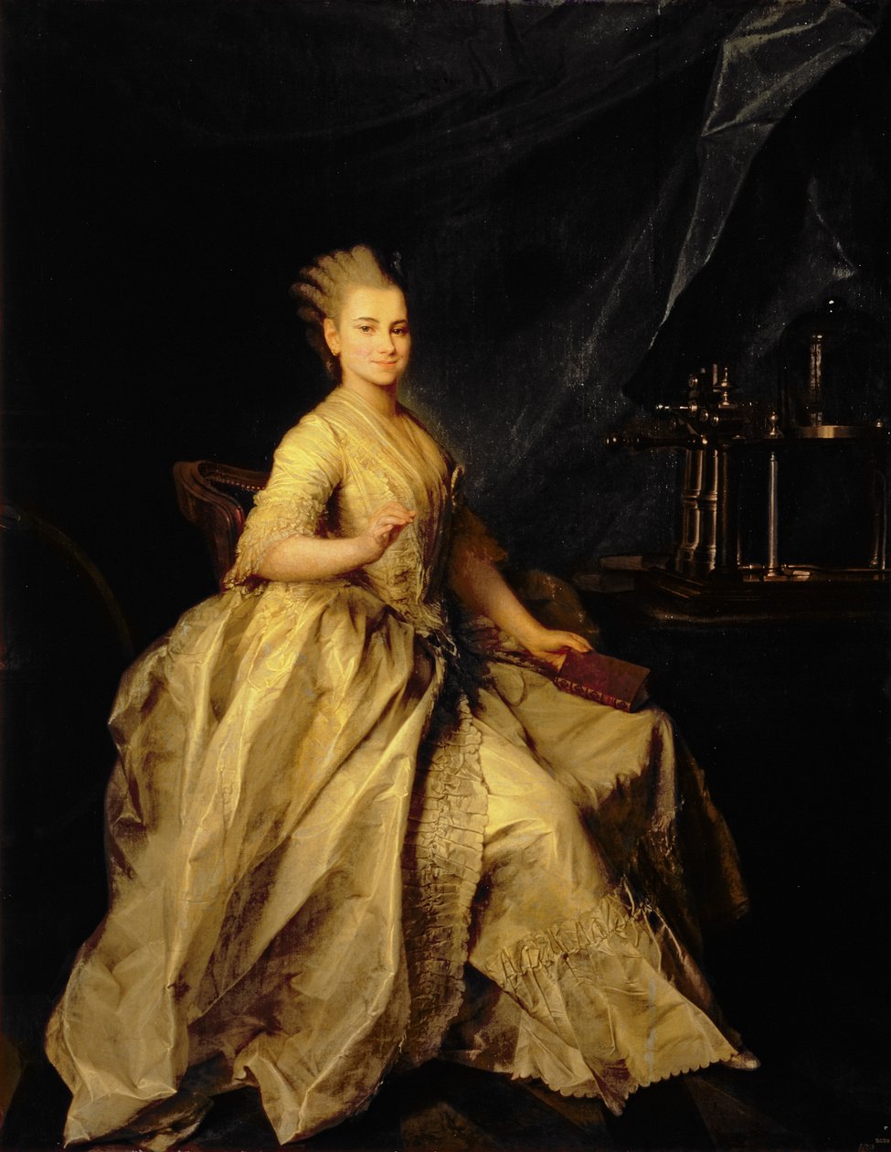 Ekaterina Molchanova'nın Portresi (1758-1809) 1776 by Dmitri Grigorievich Levitsky
