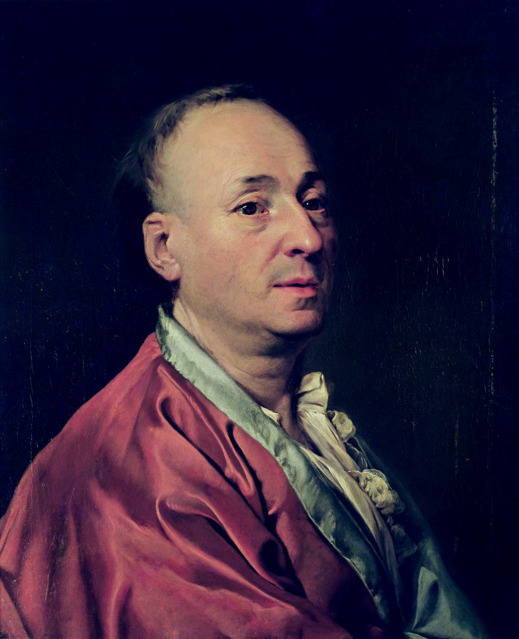 Denis Diderot (1715-84) 1773 by Dmitri Grigorievich Levitsky