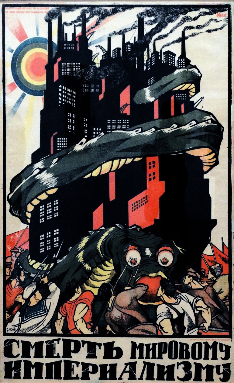 Komünist propaganda afişi by Dmitry  Moor