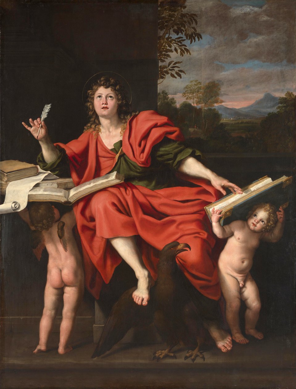 Evangelist Aziz Yuhanna by Domenichino (1581-1641)