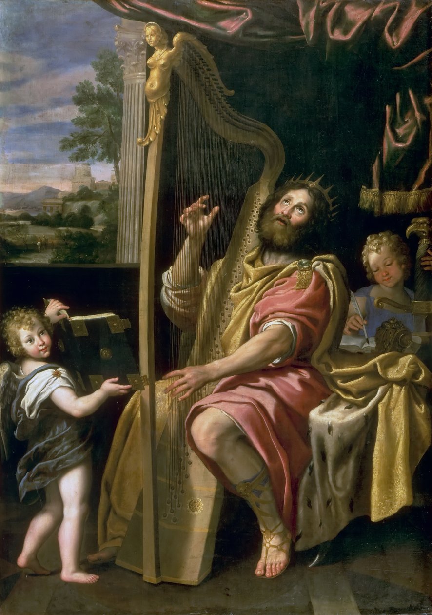 kral David by Domenichino
