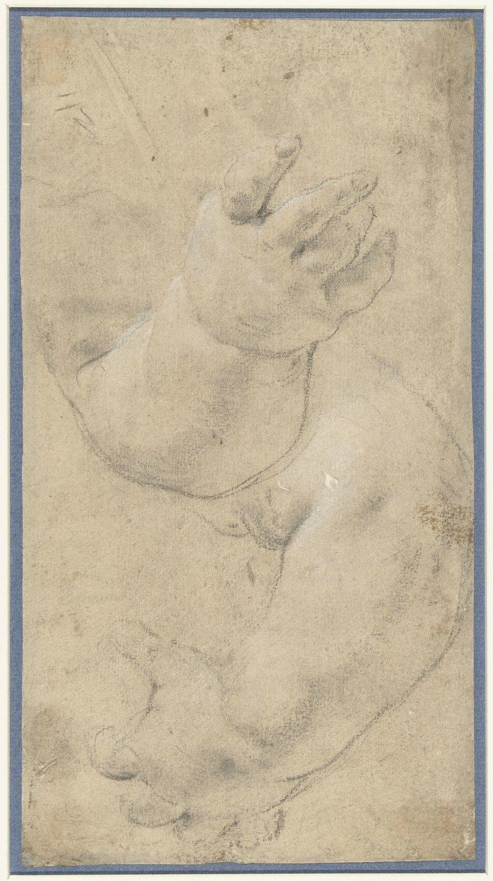 İki çocuğun kollarının incelenmesi by Domenichino