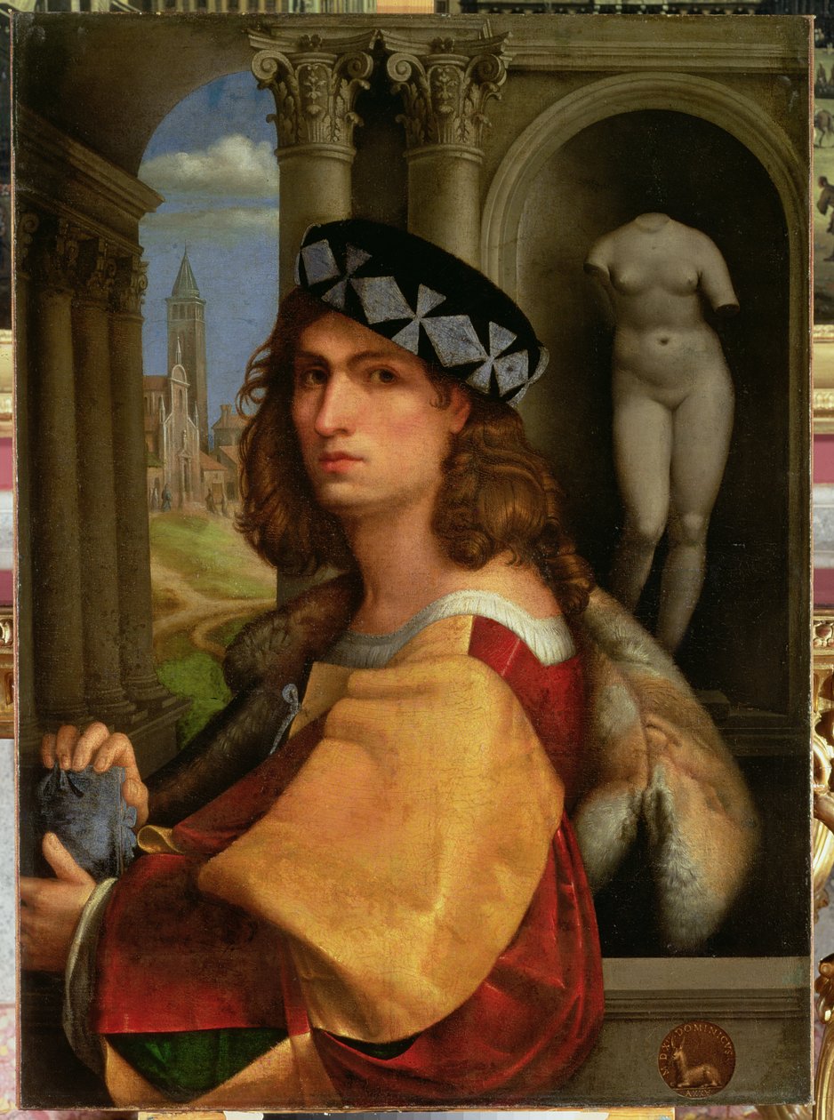 Bir Beyefendinin Portresi, 1512 by Domenico Capriolo