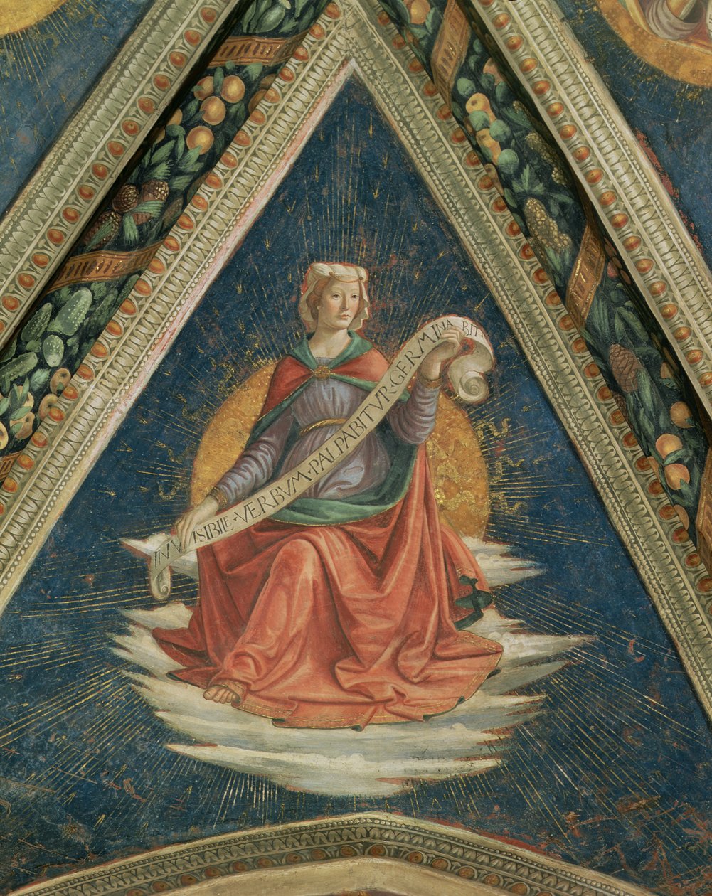 Bir Sibil, 1483-86 by Domenico Ghirlandaio