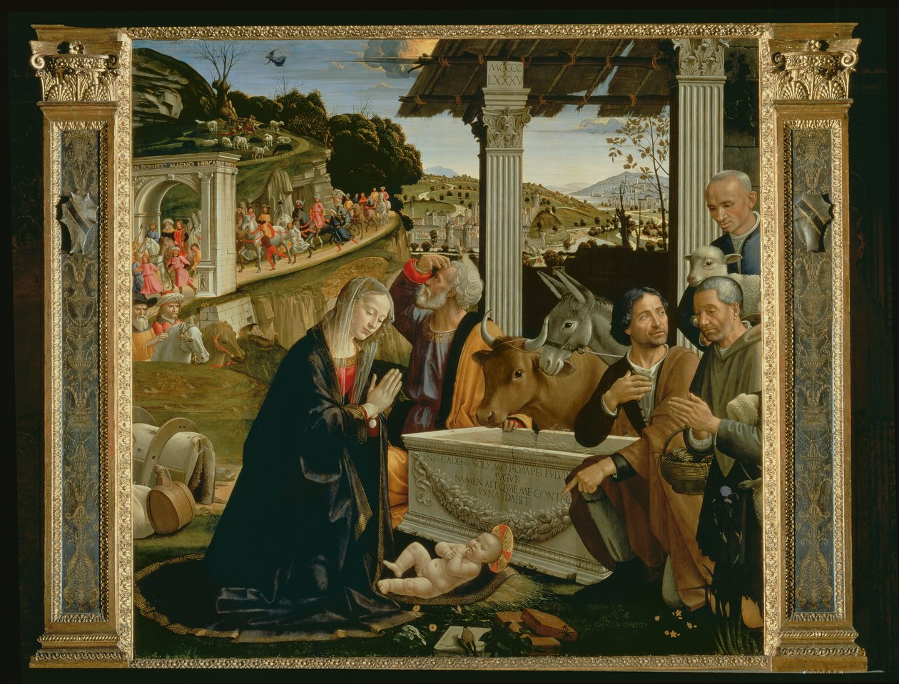 Çobanların Tapınması, 1485 (ayrıntılı bilgi için bkz. 33456) by Domenico Ghirlandaio