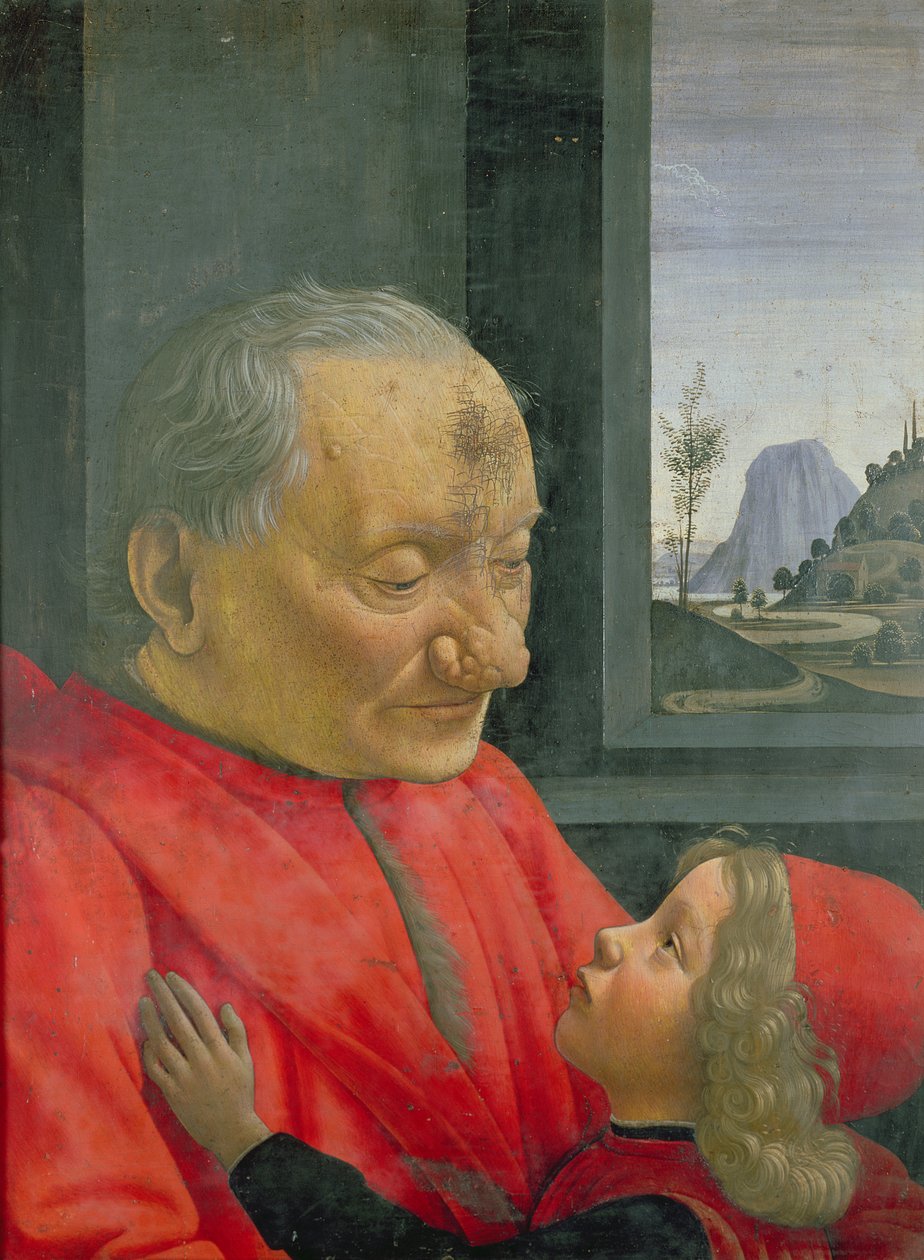 Yaşlı Bir Adam ve Bir Çocuk, 1480