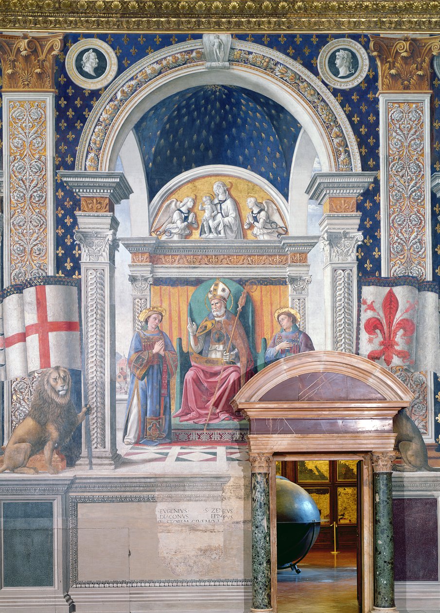 Aziz Zenobius, Stephen ve Lawrence, Sala dei Gigli