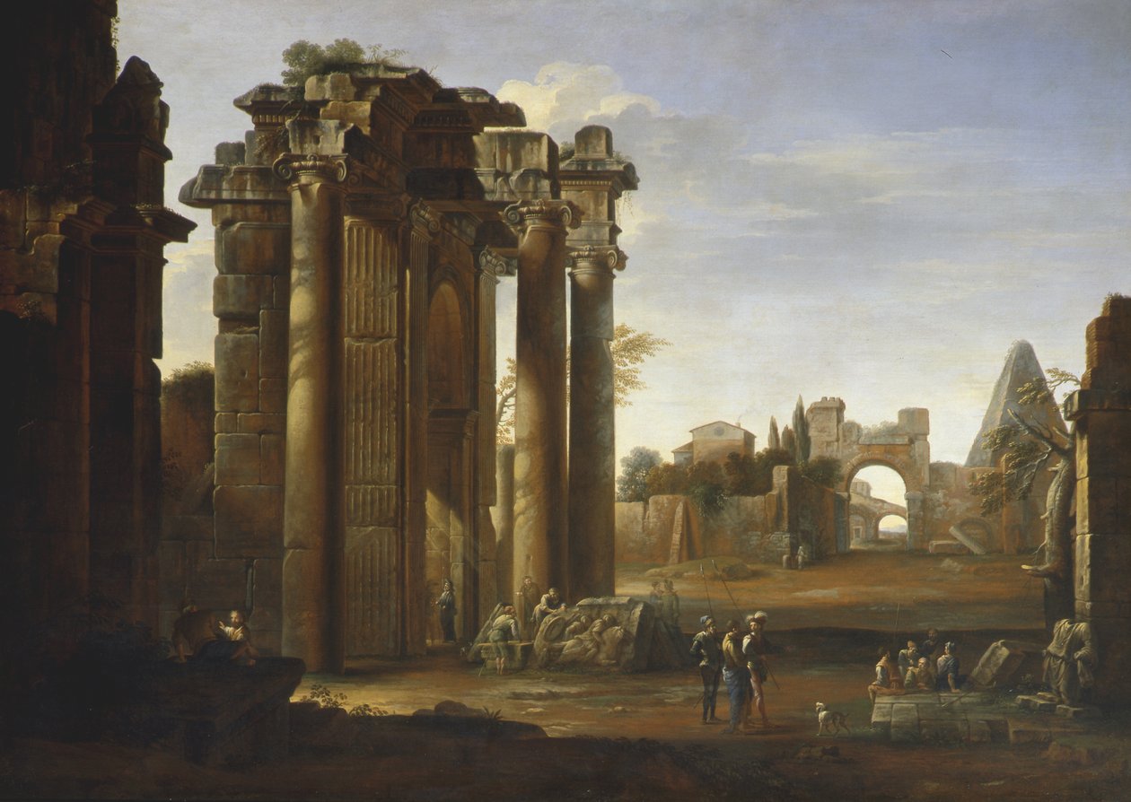 Roma kalıntıları by Domenico Roberti