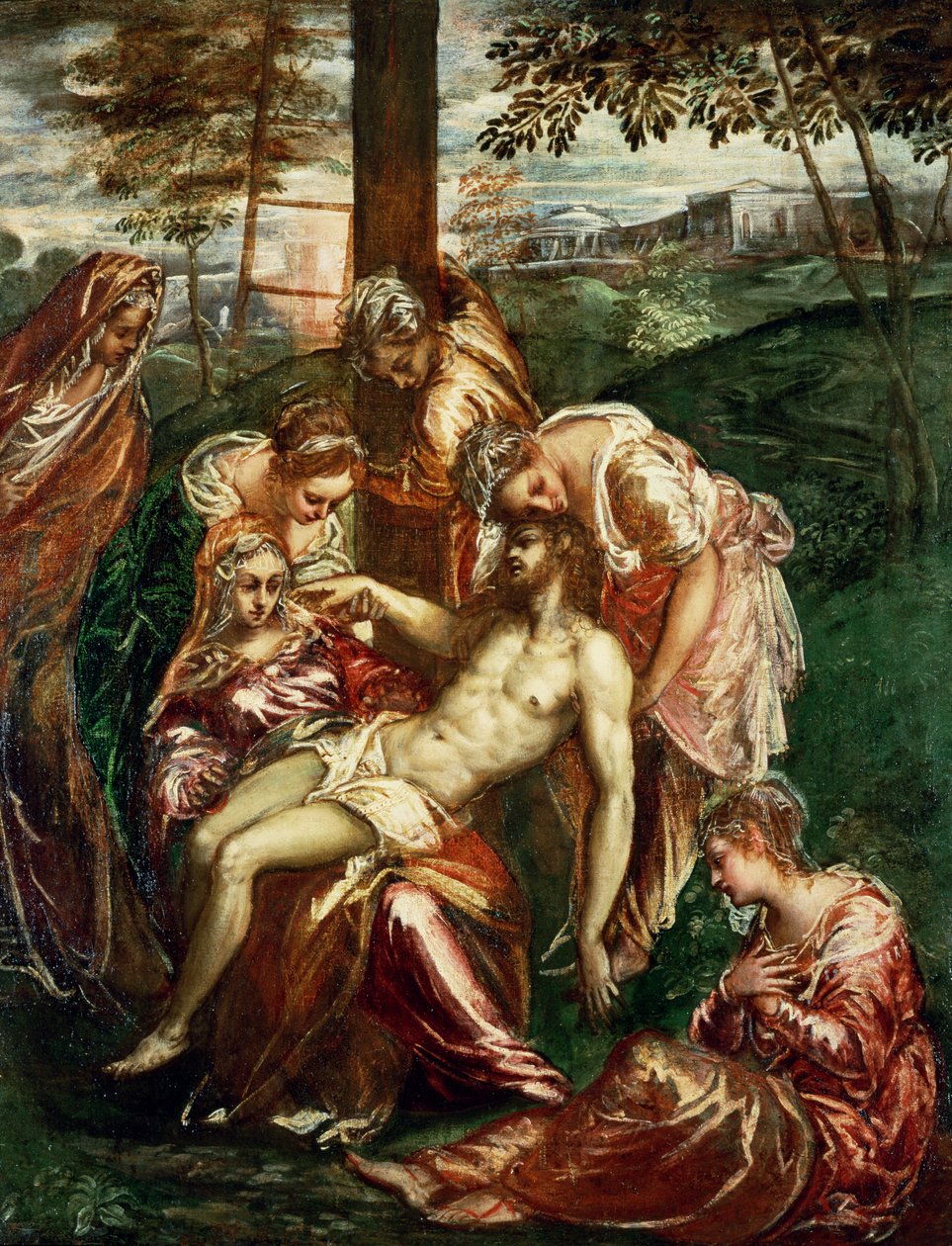 Haçtan İniş by Domenico Robusti Tintoretto
