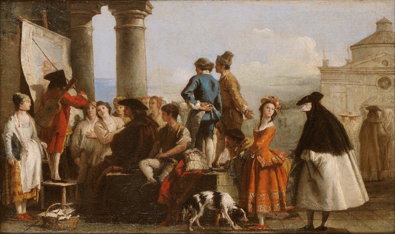 Anlatıcı by Domenico Tiepolo