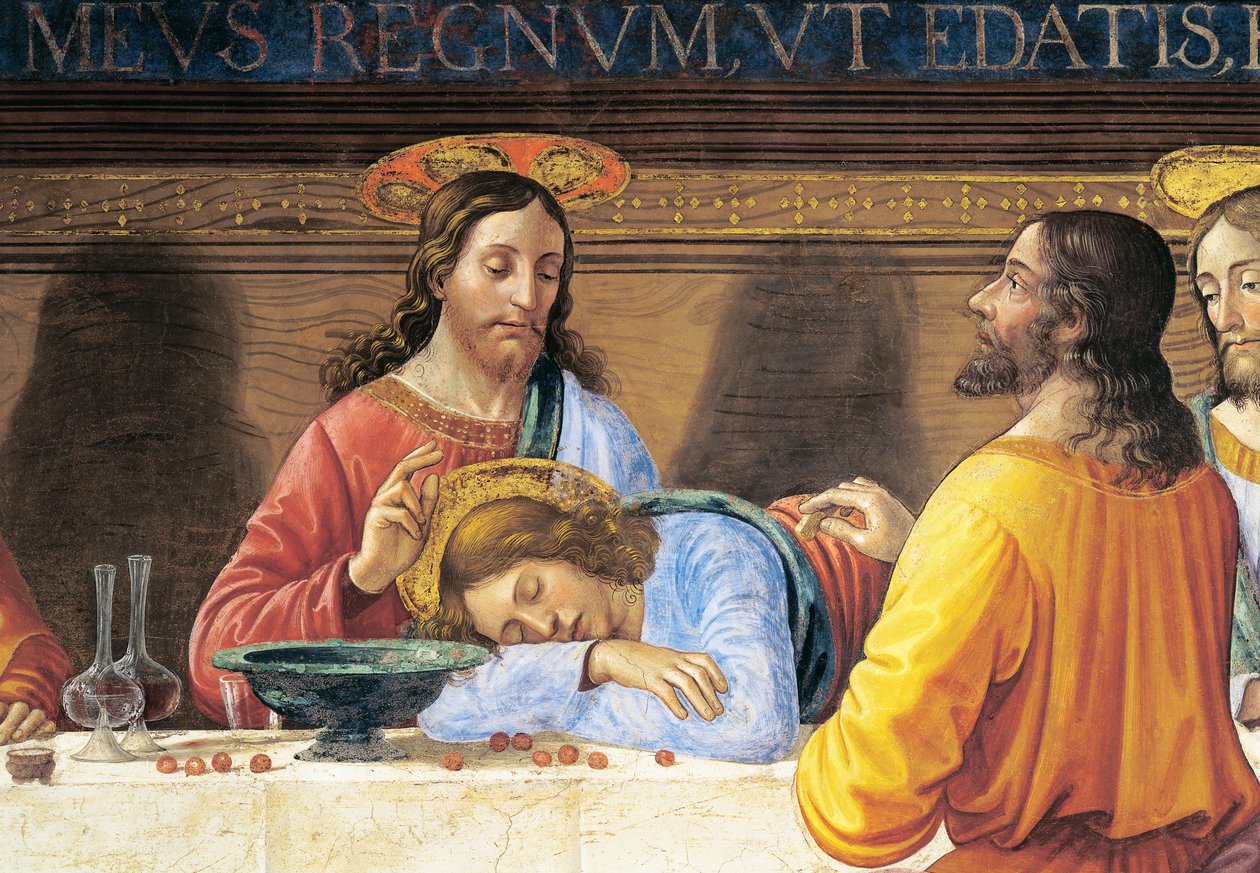 İtalya, Floransa, San Marco Manastırı, İsa ve Aziz John Yemekhanesi, Son Akşam Yemeği