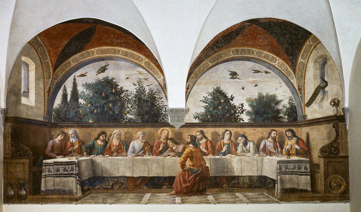 Son Akşam Yemeği by Domenico Ghirlandaio