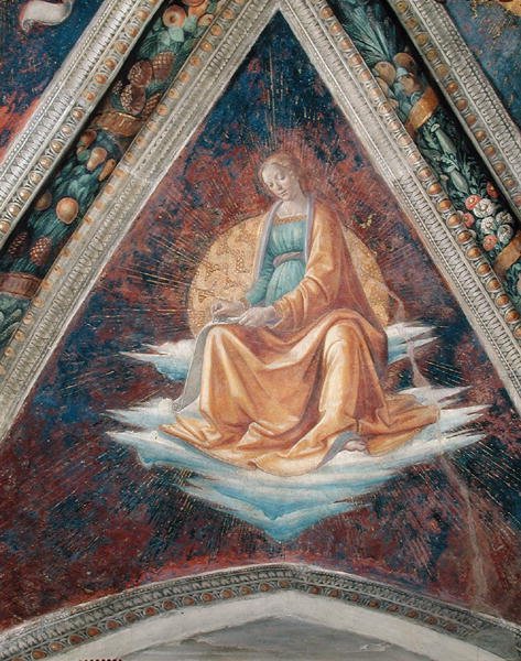 Bir Sibil, 1483-86 by Domenico Ghirlandaio