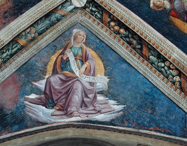 ಎ ಸಿಬಿಲ್, 1483-86 ಟರ್ಕ್ by Domenico Ghirlandaio