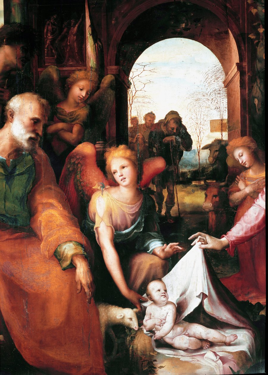 Doğuş, detay. Domenico Beccafumi
