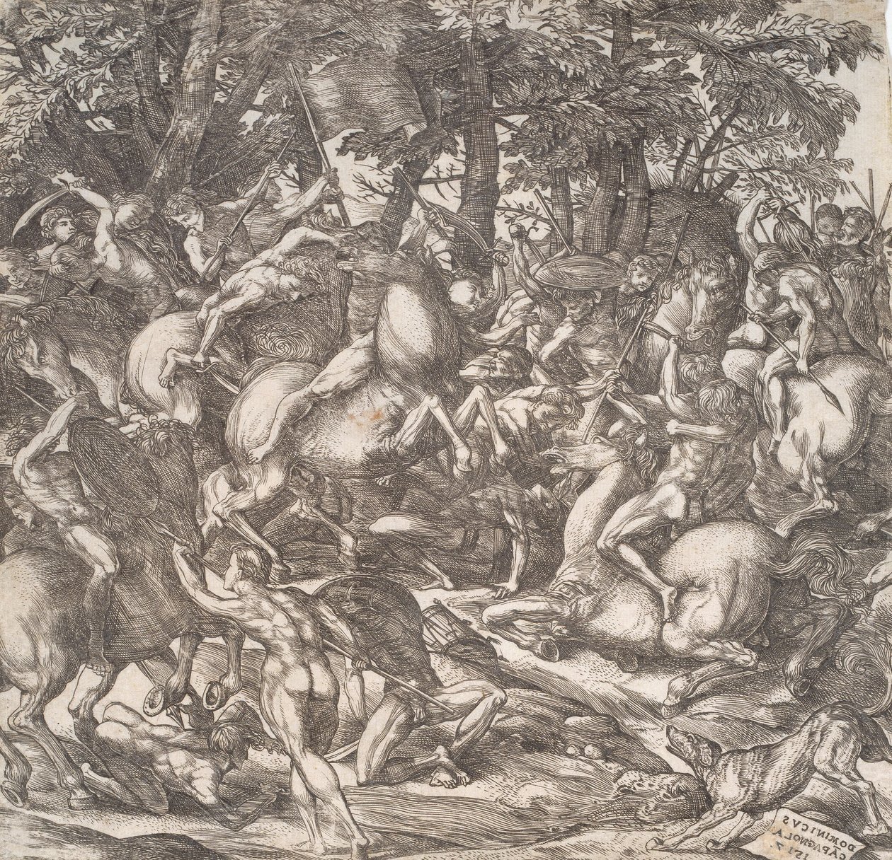 Atlı by Domenico Campagnola