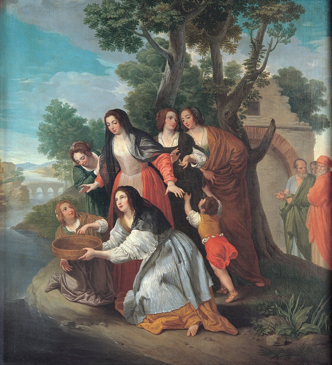 Vestal Tuccia, 18. yüzyılın ikinci yarısı. by Domenico Corvi