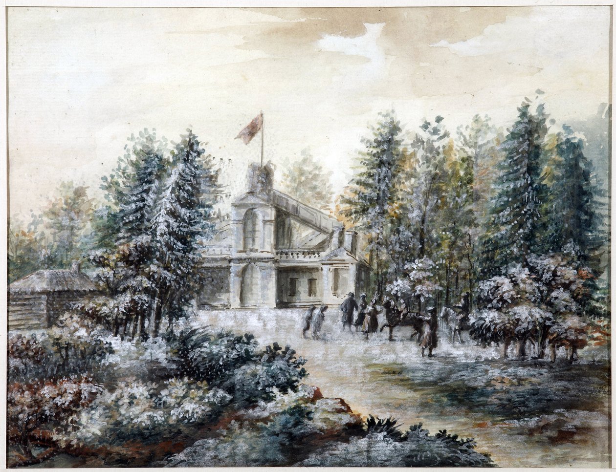 Pavillon de chasse Crack, bir Pavlovsk - Pavlovsk