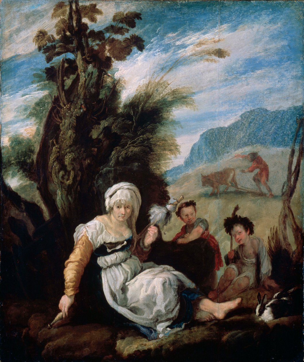 Adem ve Havva, 1588 by Domenico Fetti or Feti