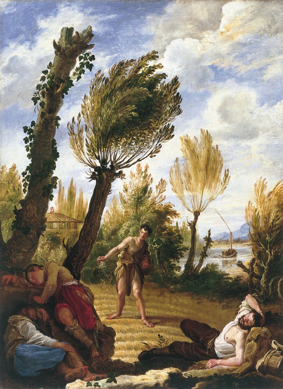 Buğday ve Dara benzetmesi by Domenico Fetti or Feti