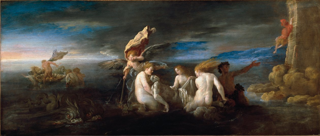 Aşıklar Hero ve Leandre (Resim by Domenico Fetti or Feti
