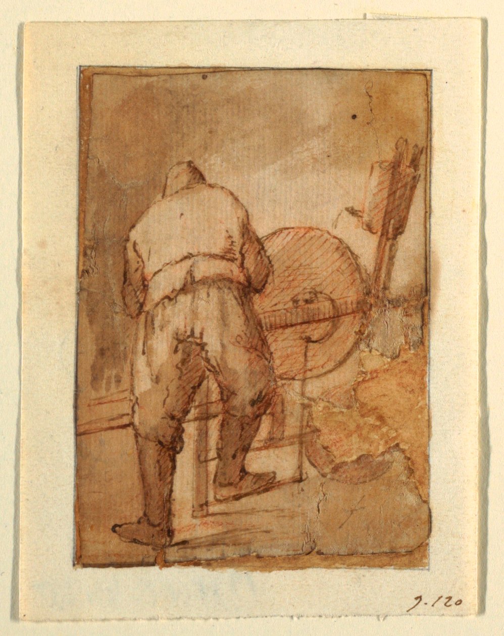 Makas Öğütücü by Domenico Gargiulo, called Micco Spadaro