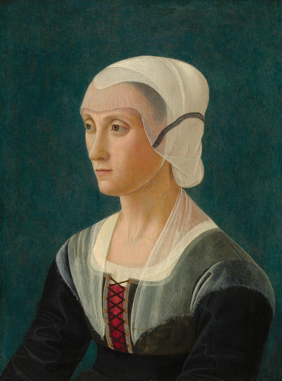 Lucrezia Tornabuoni, c. 1475. by Domenico Ghirlandaio